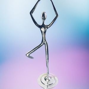 "ZABRINA" Dancing Statuary. Cast Aluminum